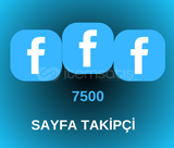 ⭐️GARANTİ⭐️FACEBOOK 7500 SAYFA TAKİPÇİ.