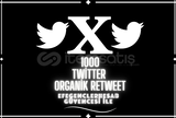 [GARANTİ + HIZLI] 1000 Twitter Organik Retweet