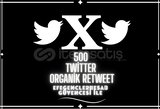 [GARANTİ + HIZLI] 500 Twitter Organik Retweet