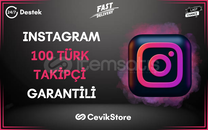 ⭐[GARANTİ] INSTAGRAM 100 TÜRK TAKİPÇİ⭐
