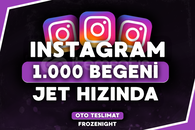 ⭐[GARANTİ] İnstagram 1.000 Beğeni⭐