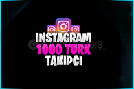 ⭐[GARANTİ ! ]✅ İnstagram +1000 Türk Takipçi⭐
