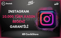⭐[GARANTİ] INSTAGRAM 10.000 TÜRK KADIN BEĞENİ⭐