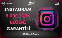 ⭐[GARANTİ] INSTAGRAM 5.000 TÜRK BEĞENİ⭐