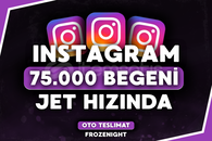 ⭐[GARANTİ] İnstagram 75.000 Beğeni⭐