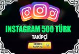 {GARANTİ} İnstagram Türk 500 takipçi ⭐️