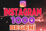 ⭐ [GARANTİ + KALICI] ⭐ INSTAGRAM 1000 BEĞENİ