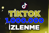 ⭐ [GARANTİ + KALICI] ⭐ TİKTOK 1 MİLYON İZLENME