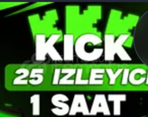 ⭐[GARANTİ] Kick 25 izleyici 1 saat ⭐