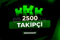 ⭐️(GARANTİ)⭐️KİCK 2500 TAKİPÇİ+HIZLI✅⭐️