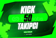 ⭐️ [GARANTİ] Kick 50 Takipçi ⭐