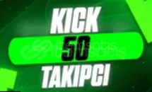 ⭐[GARANTİ] Kick 50 takipçi ⭐