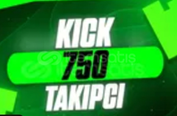 ⭐[GARANTİ] Kick 750 takipçi ⭐