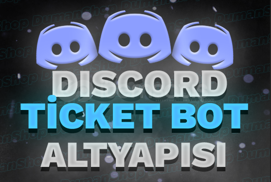 ⭐GARANTİ+KURULUM⭐Discord ticket botu altyapısı ⭐GARANTİ+KURULUM⭐Discord ticket botu altyapısı