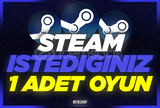 [GARANTİ] STEAM İSTEDİĞİNİZ 1 OYUN
