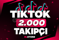 ⭐[GARANTİ] TİKTOK 2000 TAKİPÇİ ⭐