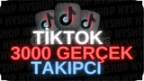 ⭐GARANTİ+TİKTOK 3000 TAKİPÇİ⭐