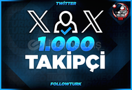 ⭐(GARANTİ) TWİTTER 1.000 GERÇEK TAKİPÇİ⭐