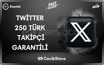 ⭐[GARANTİ] TWİTTER ( X ) 250 TÜRK TAKİPÇİ⭐