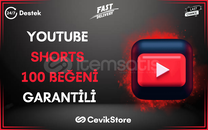 ⭐[GARANTİ] YOUTUBE 100 SHORTS BEĞENİ⭐