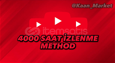 (Garanti) YouTube 4000 Saat İzlenme Method