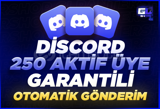 ⭐[GARANTİL] DİSCORD 250 7/24 AKTİF ÜYE ⭐