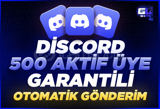 ⭐[GARANTİL] DİSCORD 500 7/24 AKTİF ÜYE ⭐