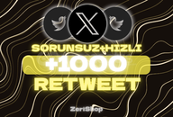 [GARANTİLİ]⭐️1000 RETWEET⭐️ ✅HIZLI✅