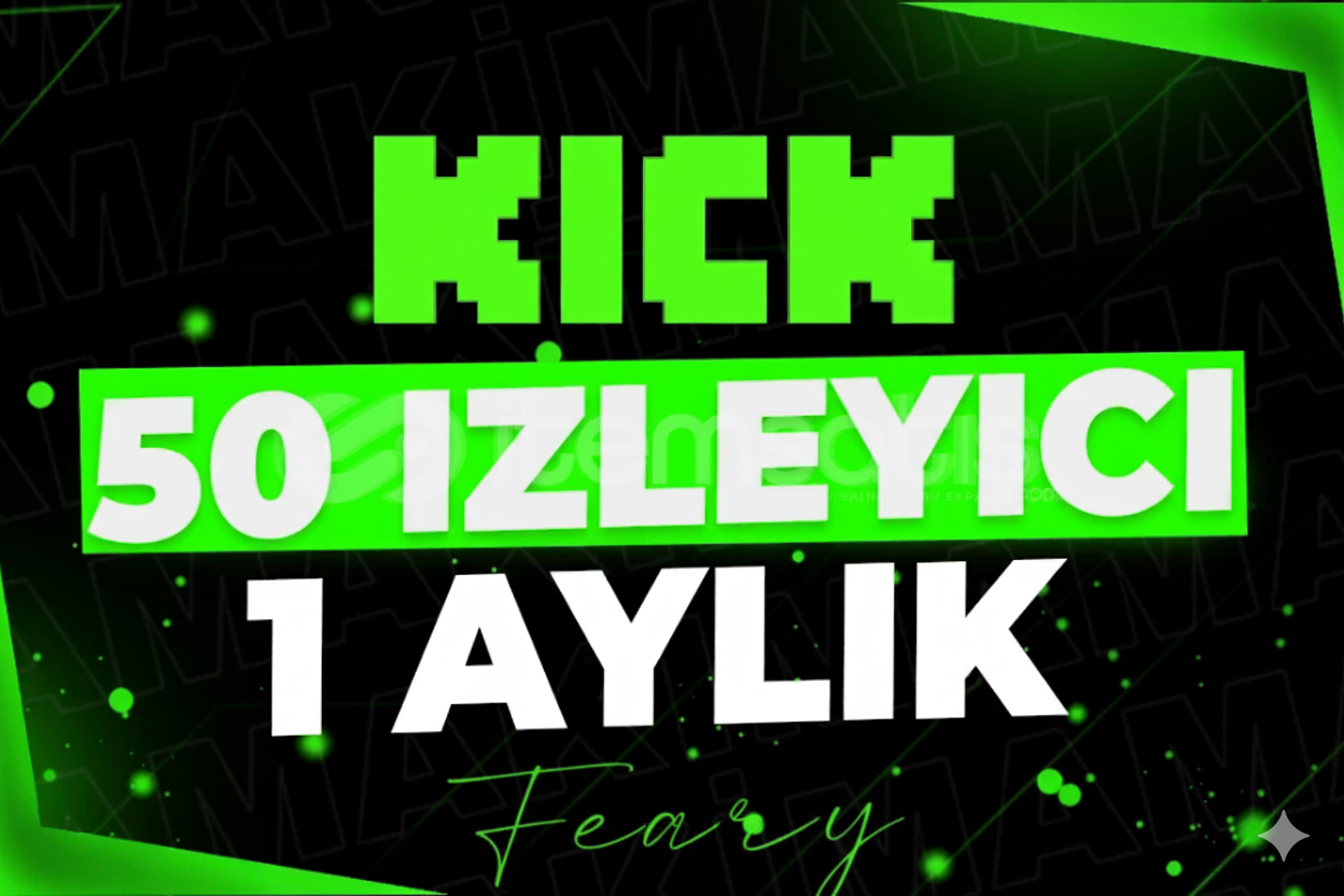 ⭐GARANTİLİ ⭐ 1 AY BOYUNCA 50 İZLEYİCİ  ⭐GARANTİLİ ⭐ 1 AY BOYUNCA 50 İZLEYİCİ