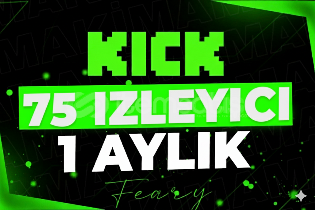 ⭐GARANTİLİ ⭐ 1 AY BOYUNCA 75 İZLEYİCİ ⭐GARANTİLİ ⭐ 1 AY BOYUNCA 75 İZLEYİCİ