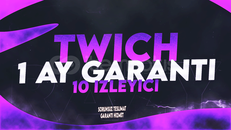 ⭐GARANTİLİ | 1 AY HER YAYINA 10 İZLEYİCİ⭐