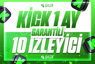 ⭐[GARANTİLİ] 1 AY HER YAYINA 10 İZLEYİCİ⭐