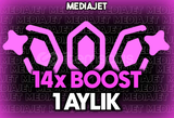 ✅GARANTİLİ ✅ 1 AYLIK 14x BOOST