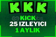 ⭐[GARANTİLİ] 1 AYLIK 25 KALİTELİ İZLEYİCİ