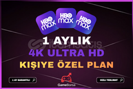 ⭐ [GARANTİLİ] 1 Aylık HBOMAX - 4K ULTRA HD