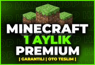 ⭐️[GARANTİLİ] 1 AYLIK MİNECRAFT PREMİUM⭐️