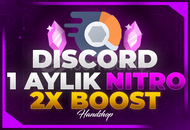 ⭐[GARANTİLİ] 1 AYLIK NİTRO 2X BOOST⭐