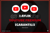 ✦[GARANTiLi] - 1 Aylık YouTube Premium!