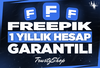 Garantili 1 Yıllık Hesap FreePik Premium ⭐