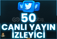 ⭐️ [GARANTİLİ] 50 CANLI YAYIN İZLENME 1 SAAT ⭐