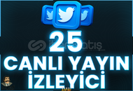 ⭐️ [GARANTİLİ] 25 CANLI YAYIN İZLENME 1 SAAT ⭐