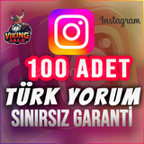 ⭐️[GARANTİLİ] 100 İNSTAGRAM İSTEDİĞİNİZ YORUM⭐