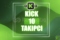 ⭐️ [GARANTİLİ] 10 KİCK TAKİPÇİ ⭐