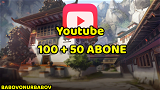 Garantili | 100 + 50 YouTube Abone
