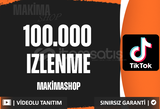 ⭐[GARANTİLİ] 100 BİN İZLENME TİKTOK