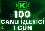 ⭐️ [GARANTİLİ] 100 CANLI YAYIN İZLENME 1 GÜN ⭐