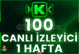 ⭐️ [GARANTİLİ] 100 CANLI YAYIN İZLENME 1 HAFTA⭐