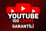 GARANTİLİ 100 GERÇEK ABONE
