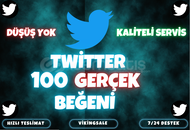 ⭐️[GARANTİLİ] 100 GERÇEK TWİTTER BEĞENİ⭐️