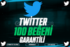 ⭐️[GARANTİLİ] 100 GERÇEK TWİTTER BEĞENİ⭐️